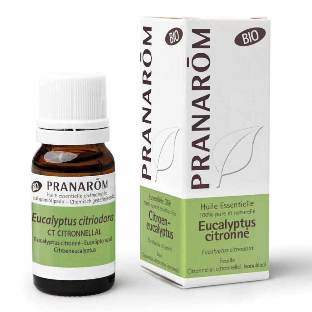 Pranarôm - Eucalyptus Citronné Bio - Huile Essentielle Chémotypée - Articulations Et Muscles - 100 %