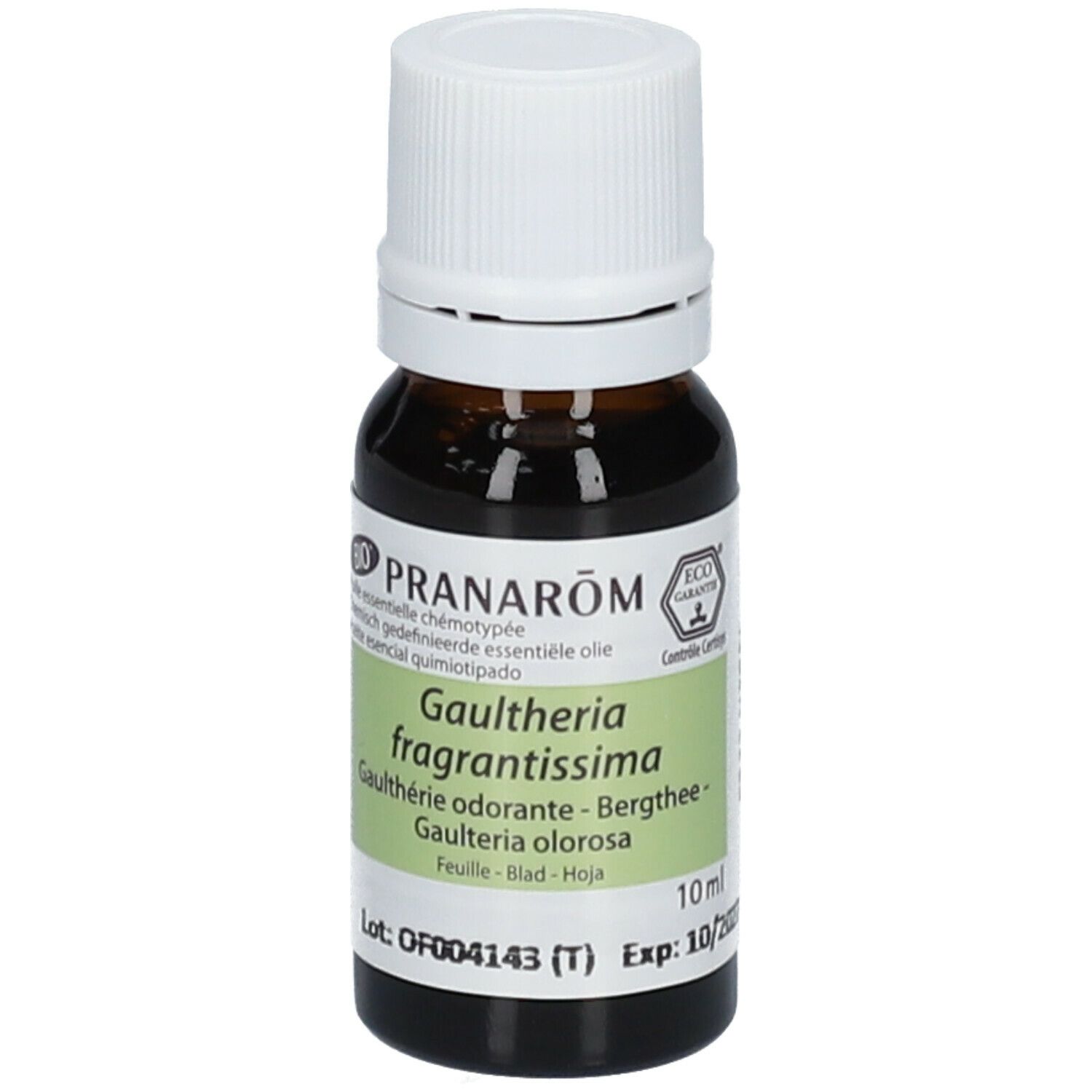 Gualtherie Odorante Bio Essentiële Olie 10 ml Öl