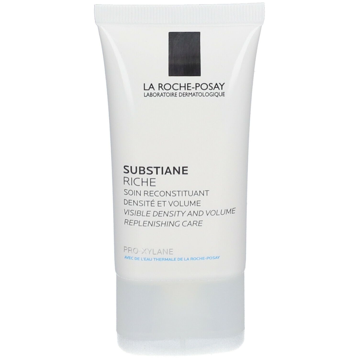 Witte tube. La Roche-Posay logo. Substiane Riche. Pro-Xylane. 40ml.
