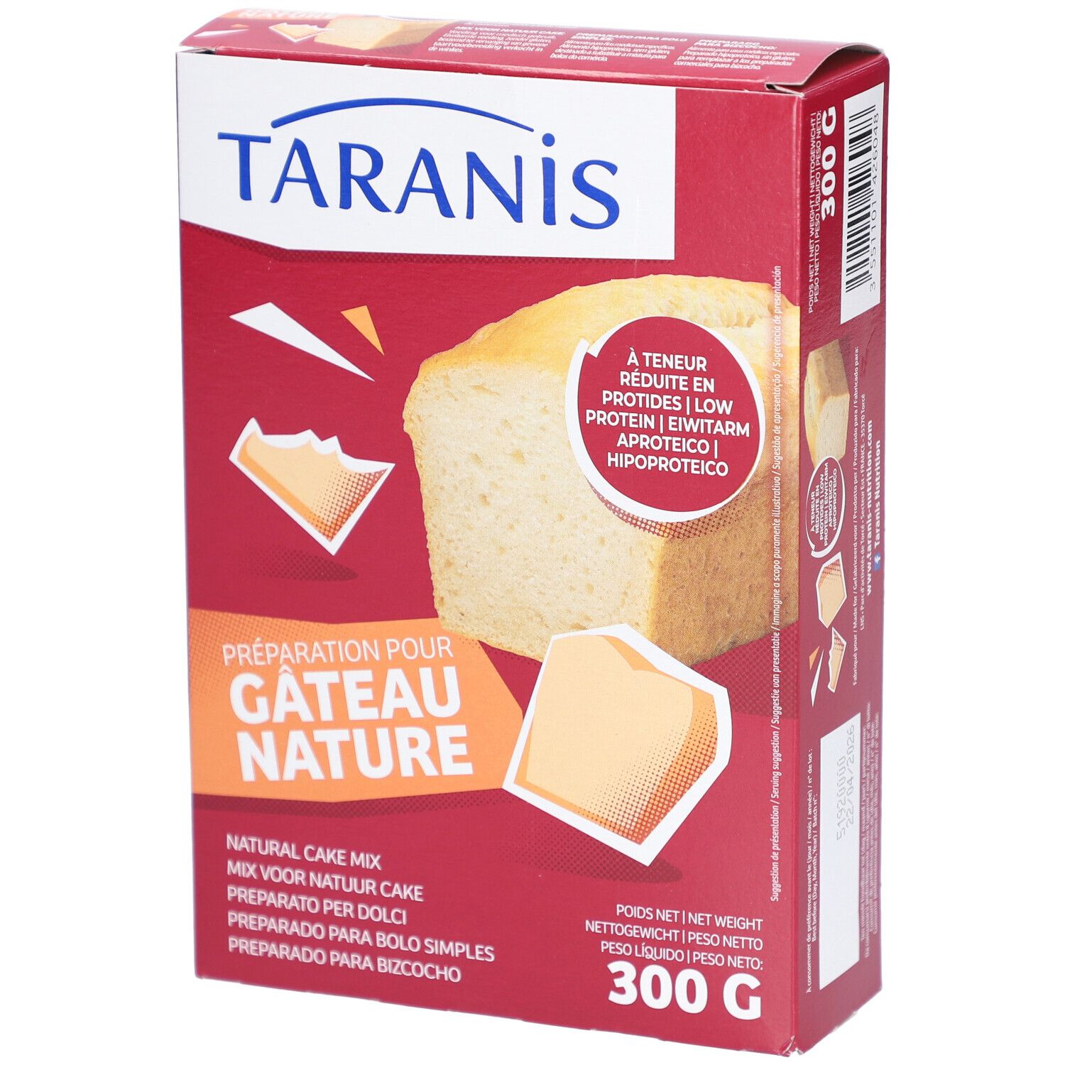 Taranis Zubereitung für Kuchen Natur