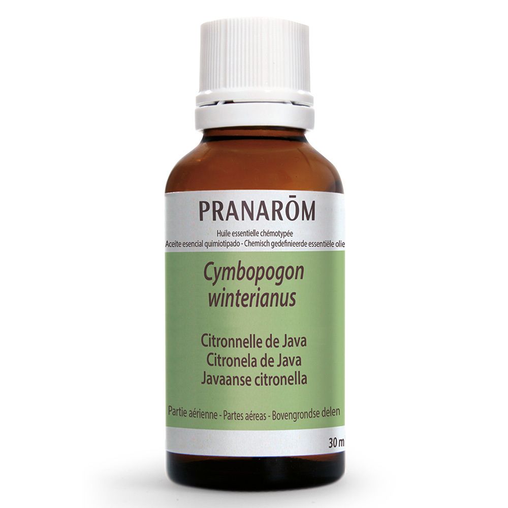 Pranarôm Citronnelle de Java Huile Essentielle BIO