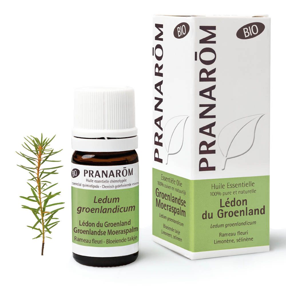 Braune Glasflasche mit weißem Verschluss und Etikett. Produktname und Bio-Zertifizierung.