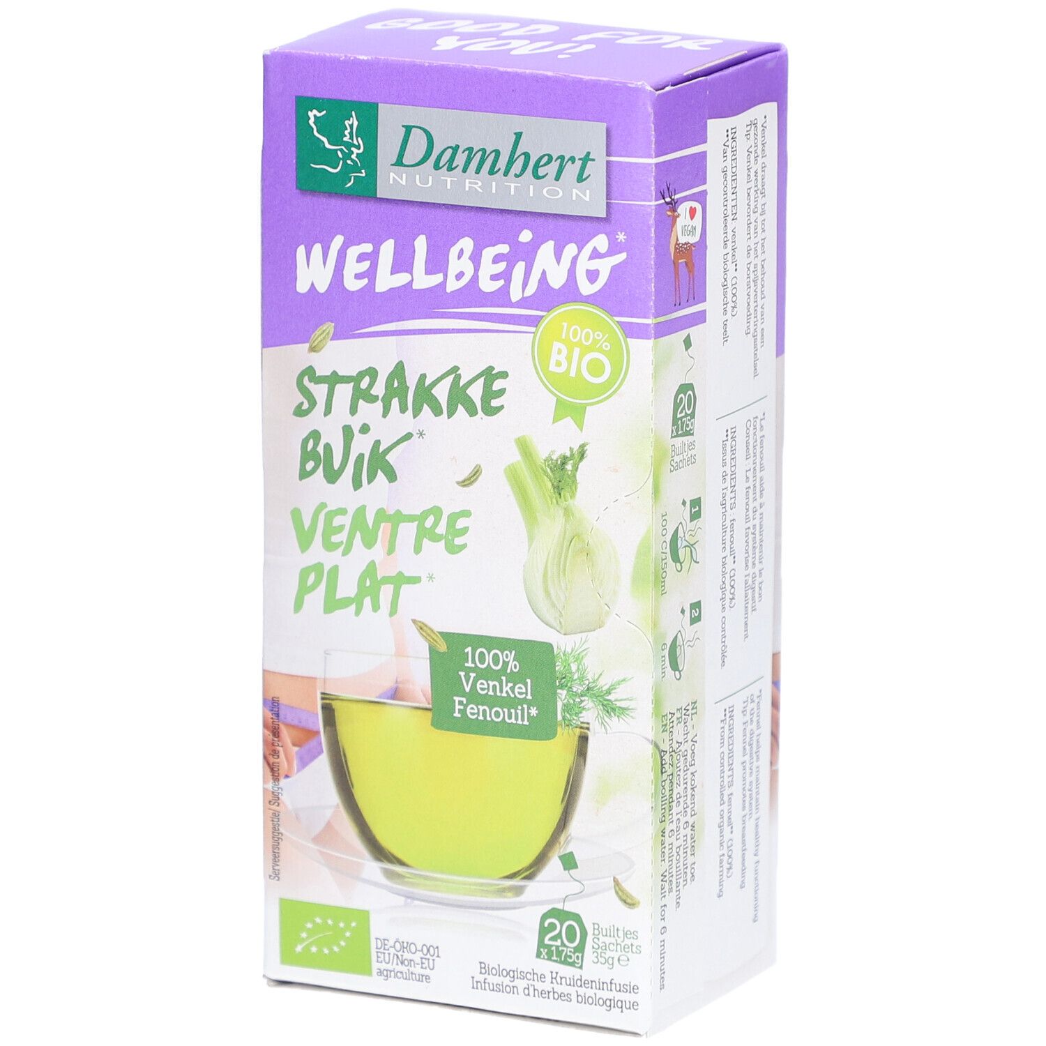 Damhert Wellbeing Fencheltee