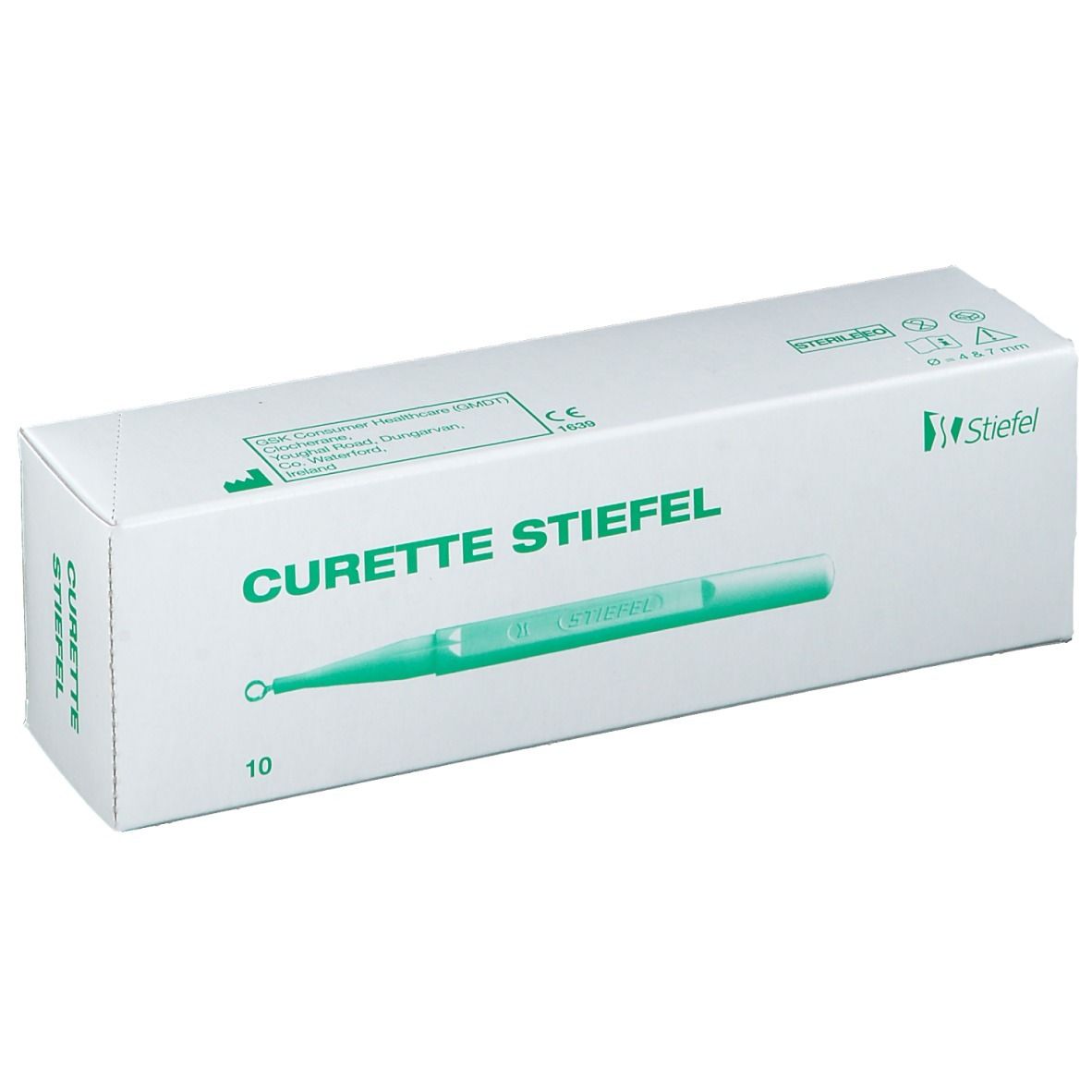 Curette Stiefel 4mm