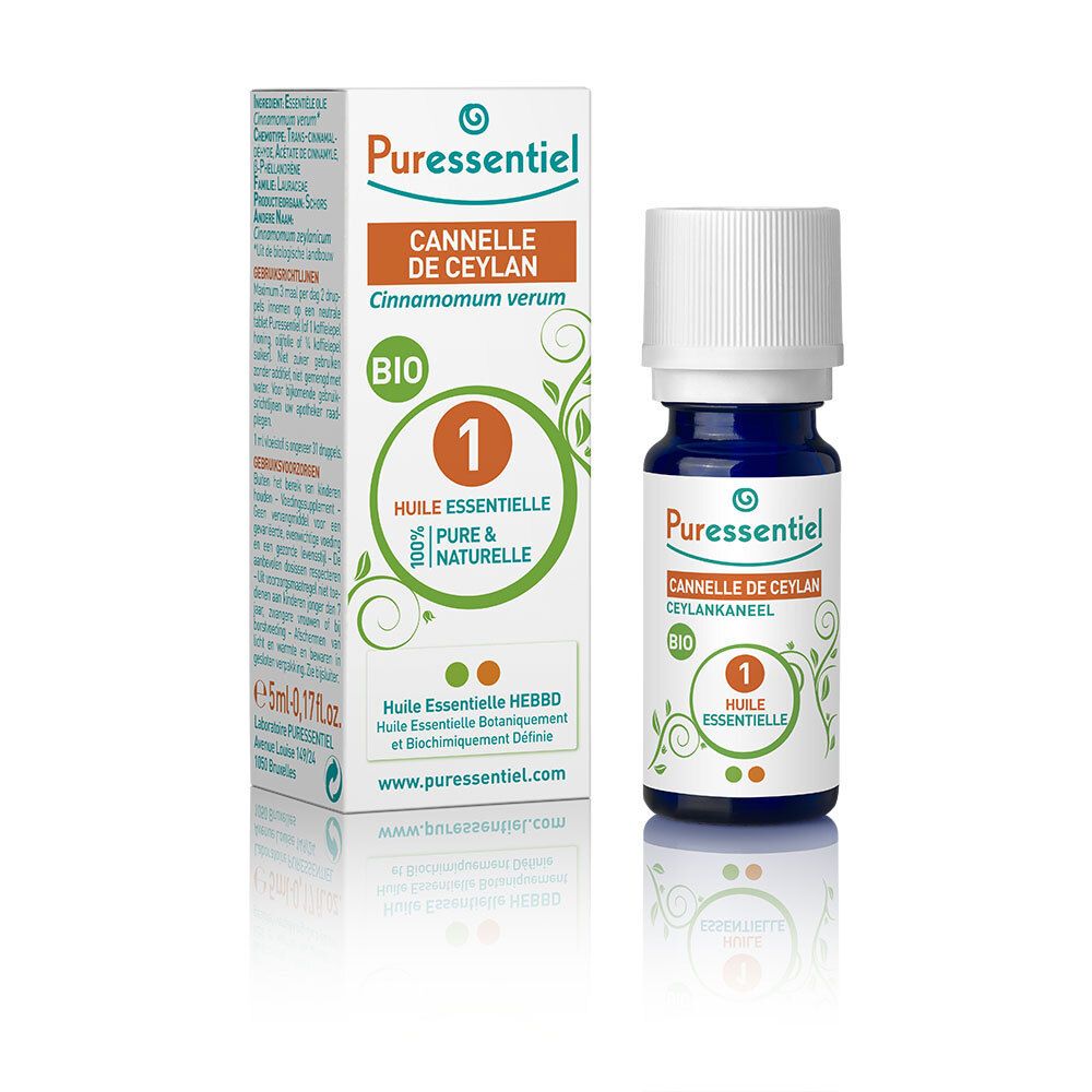 Puressentiel Expert Cannelle Ceylon Bio Huile Essentielle