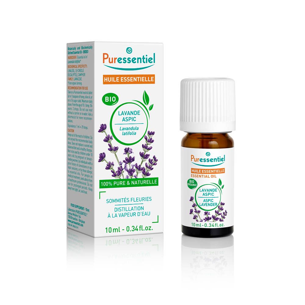 Puressentiel Lavande Aspic Huile Essentielle Bio