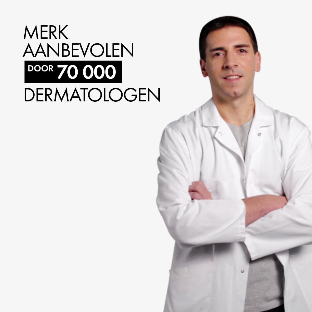 Achterkant van de tube. Tekst in meerdere talen. Productinfo en ingrediënten.