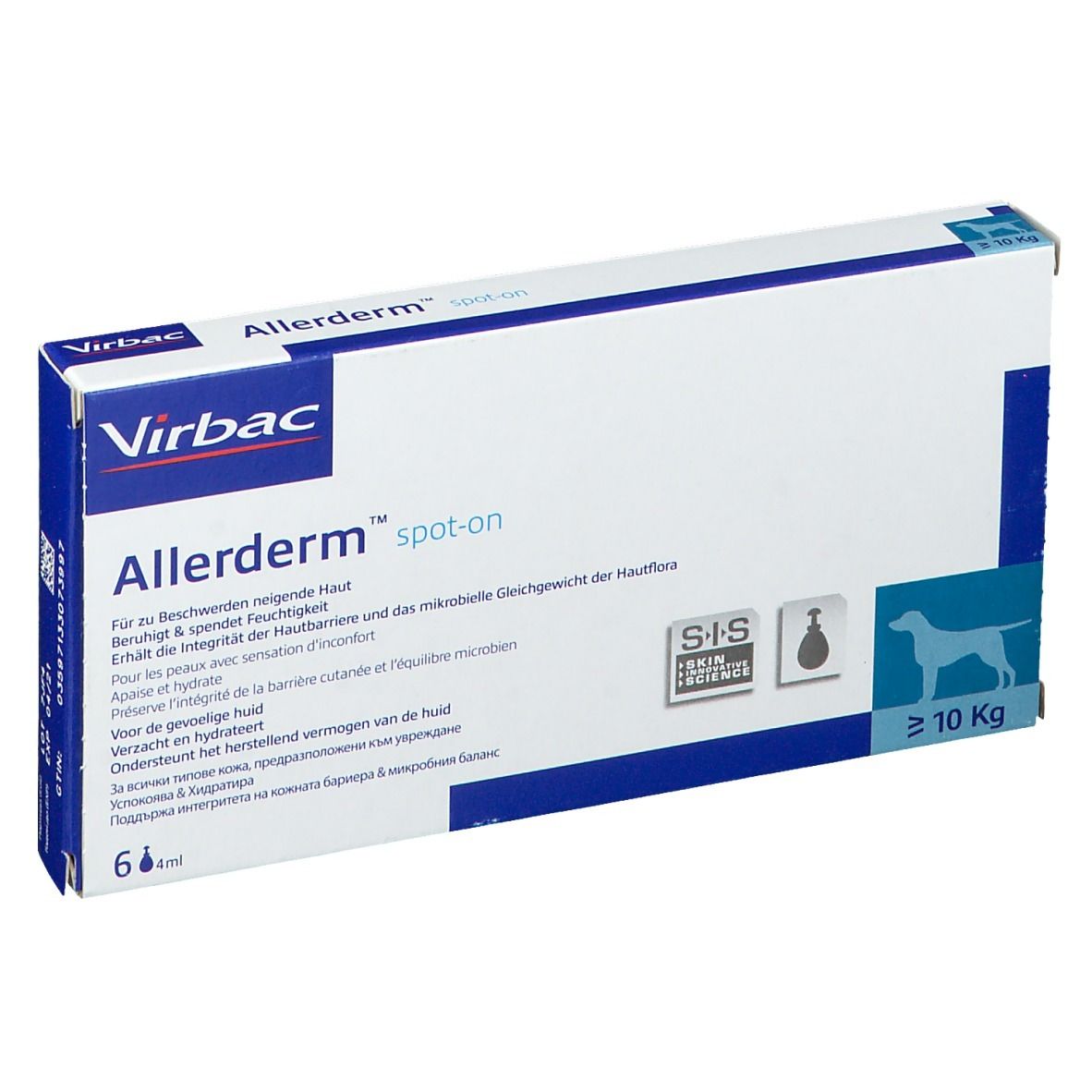 Virbac Allerderm® Spot-on Chien >10 kg