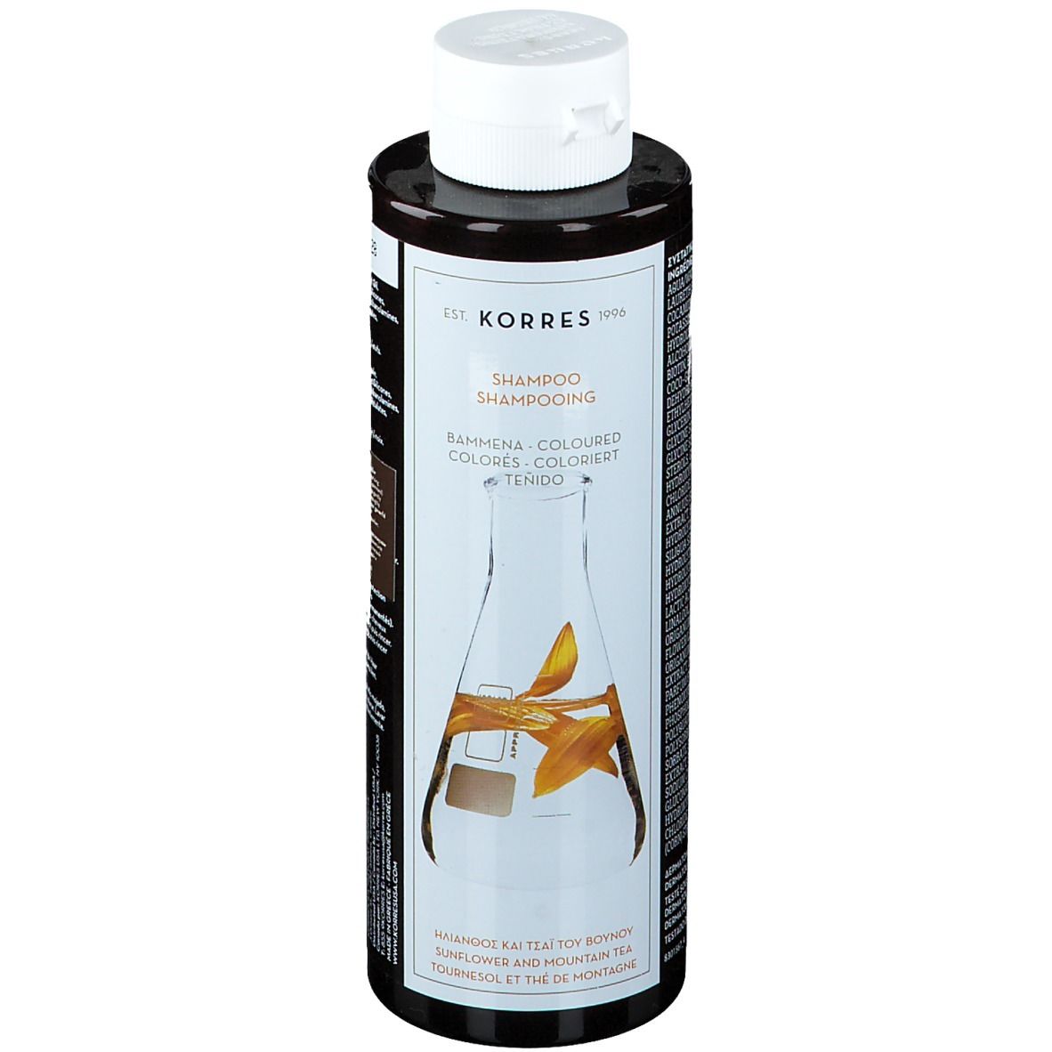 Korres Shampoo Zonnebloem & Bergthee ok Nlfrende 250 ml