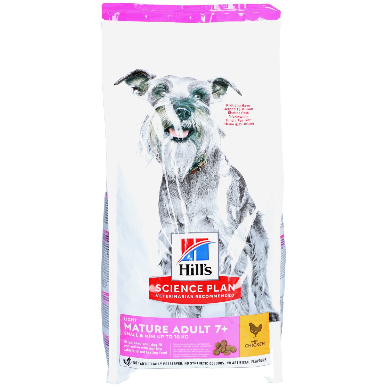 Hill's Science Plan Canine Hond AD Light Mini 1700m 2,5 kg Pellets