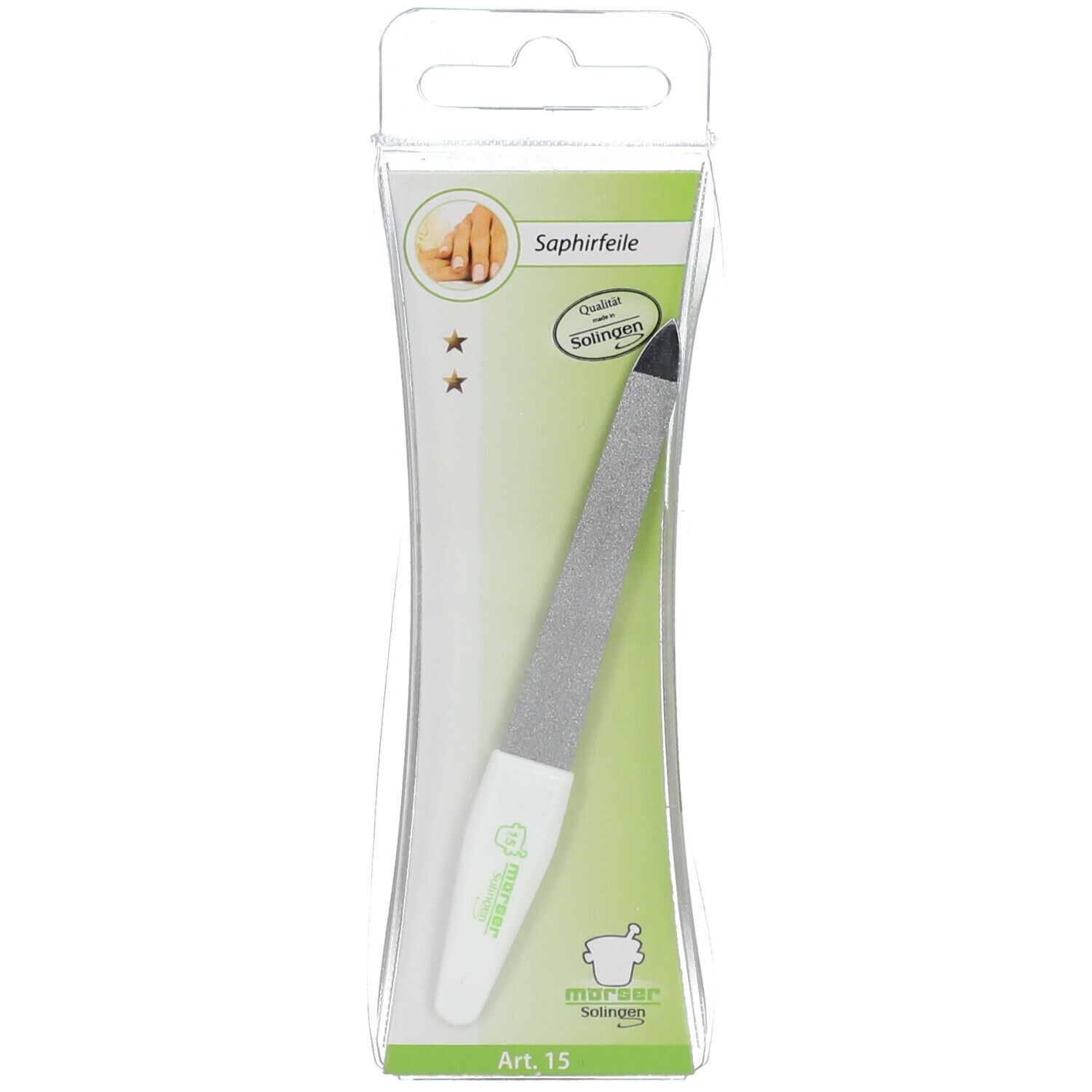 Morser Lime à ongles Saphir Grossier