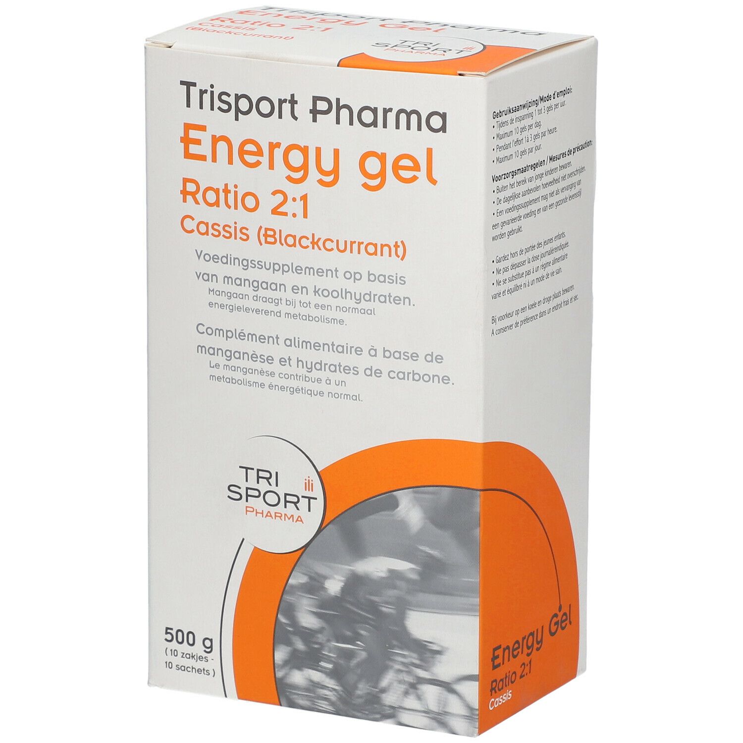TRI Sport Pharma Energy Gel Ratio 2:1 Cassis