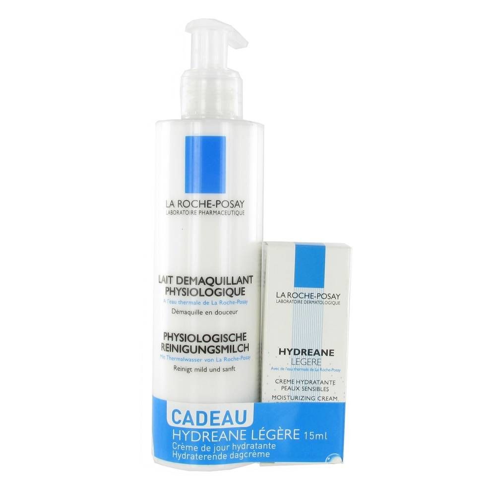 Hydrea Roche La Roche Posay Cleansing Milk + Hydreane Legere Duo 215 ml | Redcare