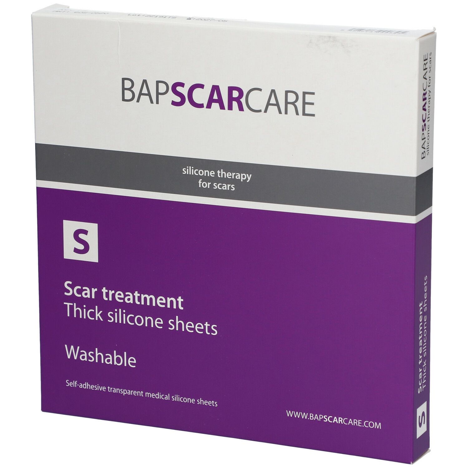 BAP Scar Care S Pansement lavable pour cicatrices Rectangle 5 x 20 cm