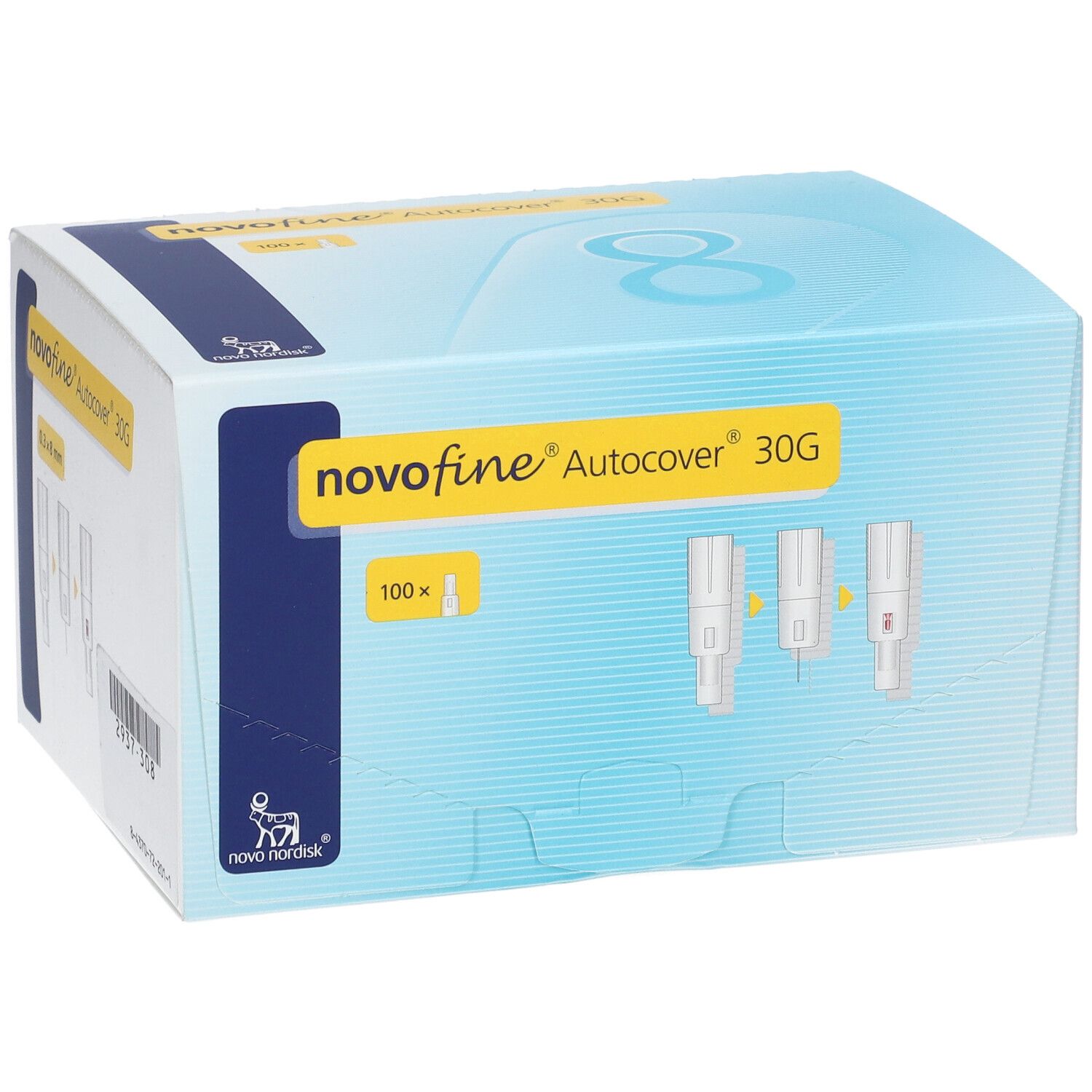 NovoFine Autocover 30g 8mm 100 pc(s) shoppharmacie.fr