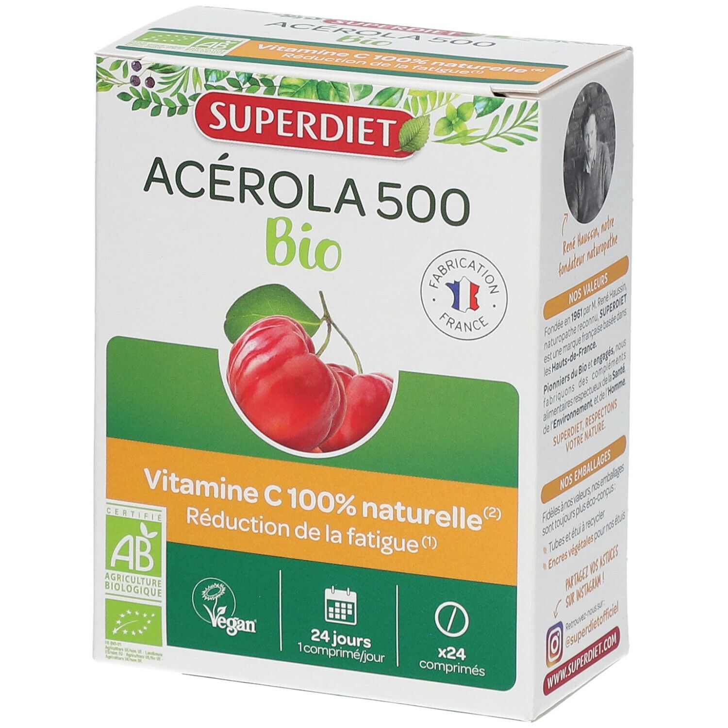 Super Diet Acérola 500 Bio