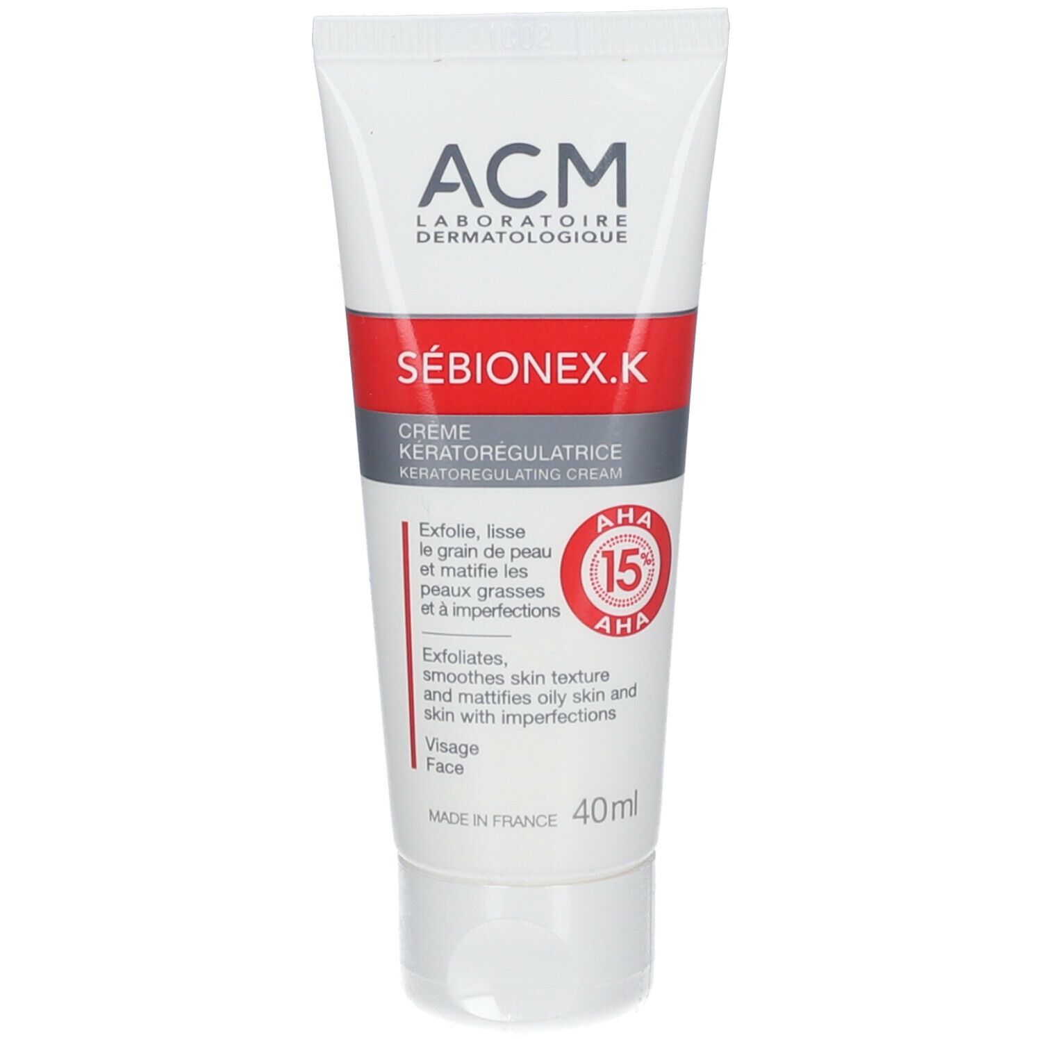 ACM Sébionex.k Crème Kératorégulatrice Visage