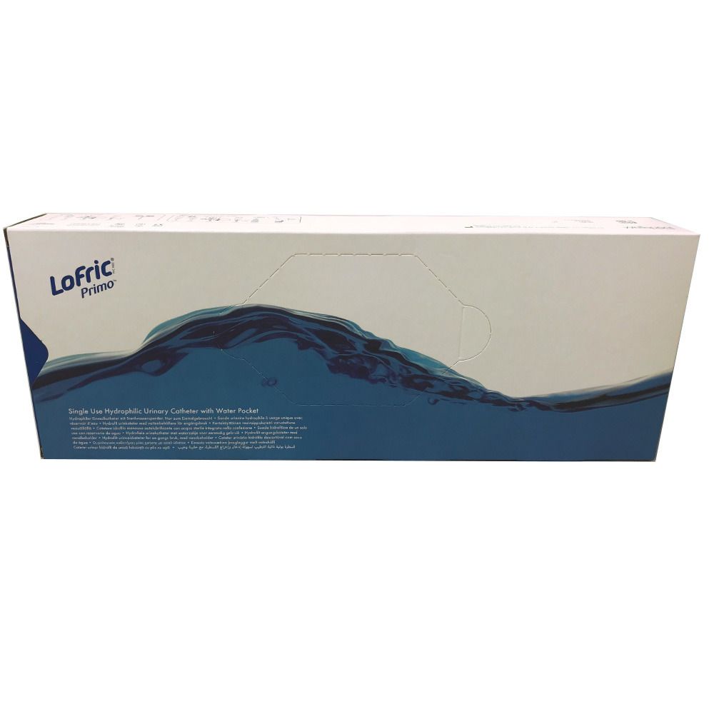 LoFric® Primo™ Nelaton Pobe + Stérile Eau 40 cm Ch18