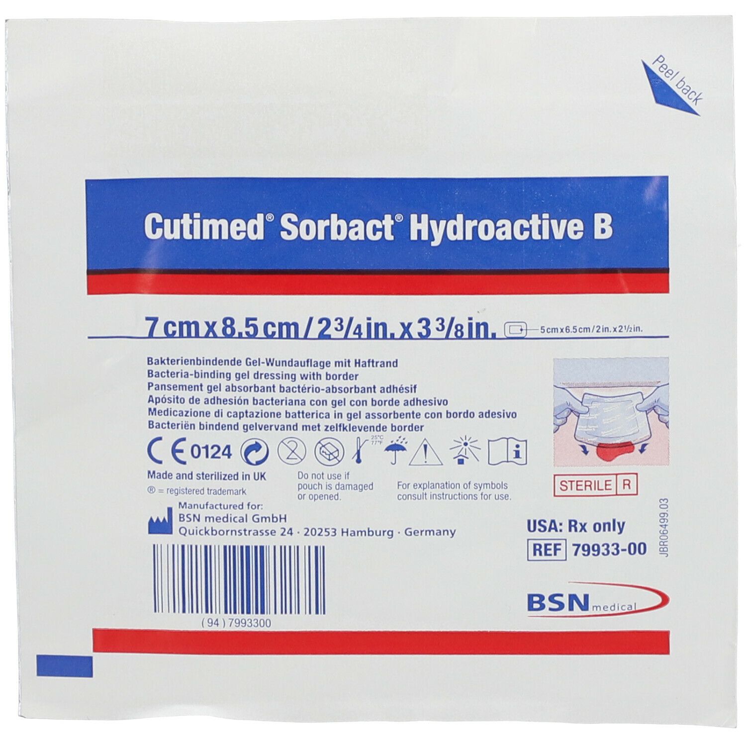 Cutimed® Sorbact® Hydroactive B 1 Pz | Redcare