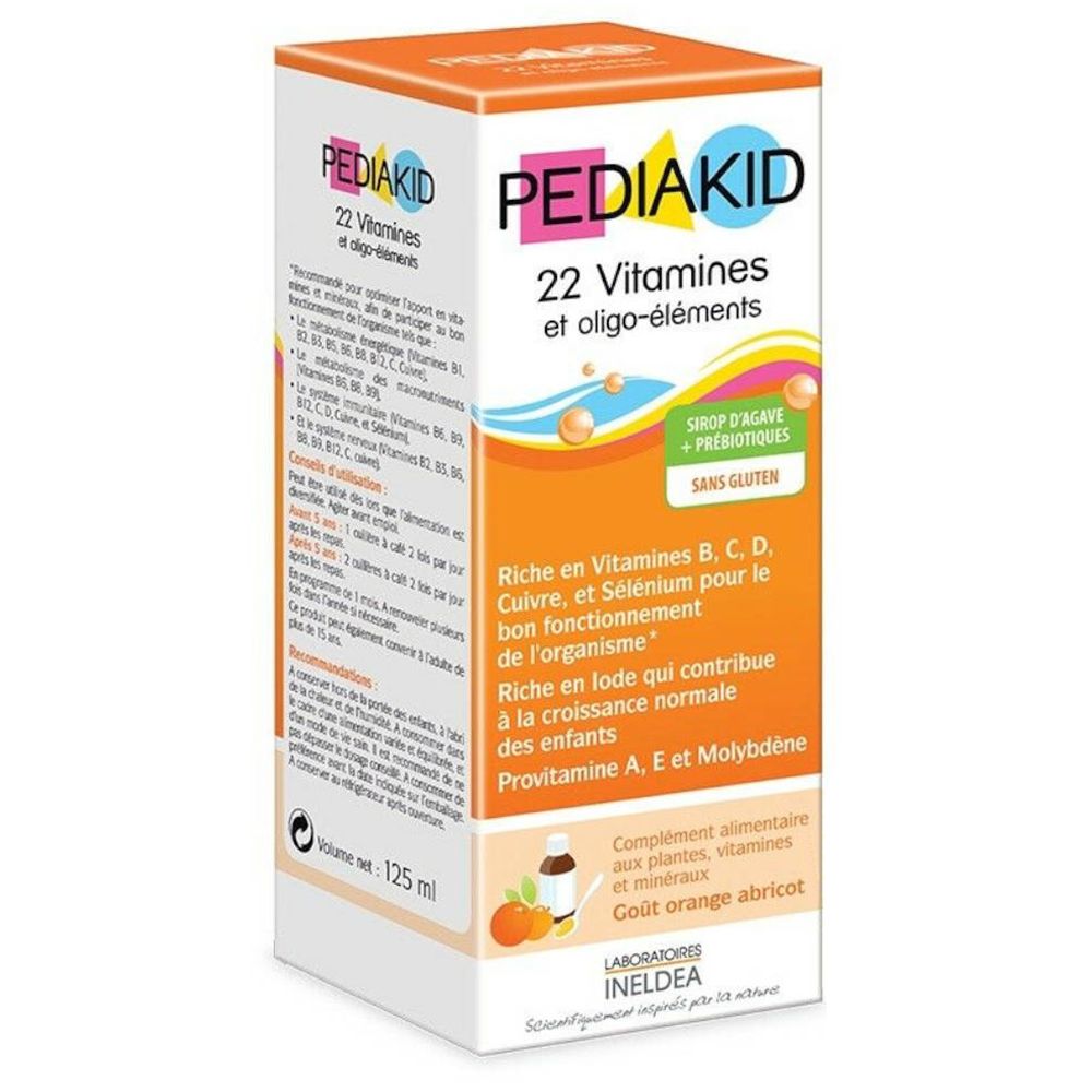 PEDIAKID® 22 Vitamines et Oligo-éléments