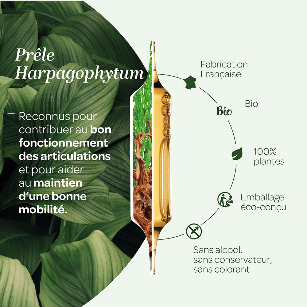 Boîte Super Diet Duivelsklauw Bio Articulations. Certification Bio, 300 ml.