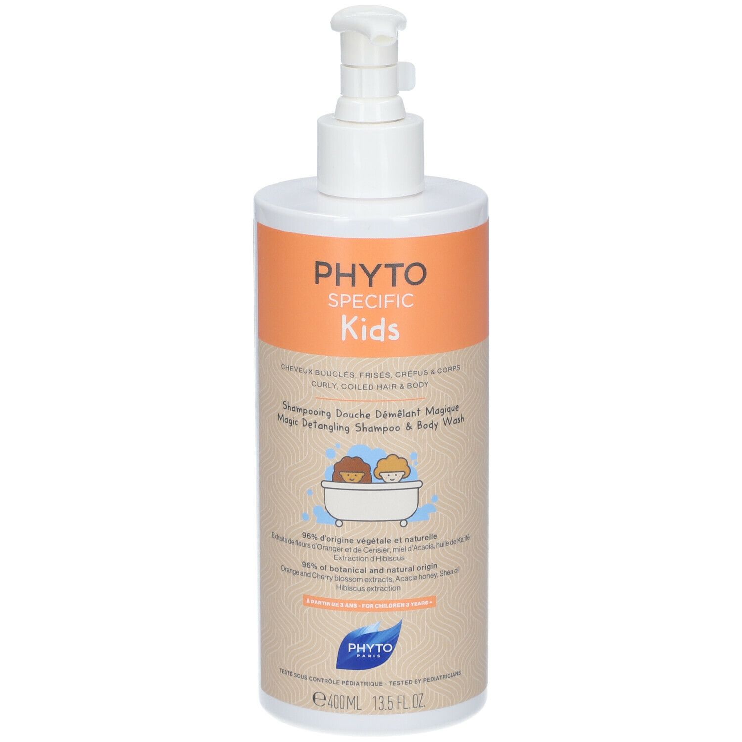 Phyto Phytospecific Kids Shampooing Douche Démêlant Magique