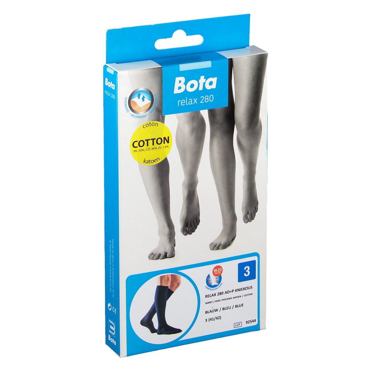 Bota Relax 280 AD +P Bleu Taille 3