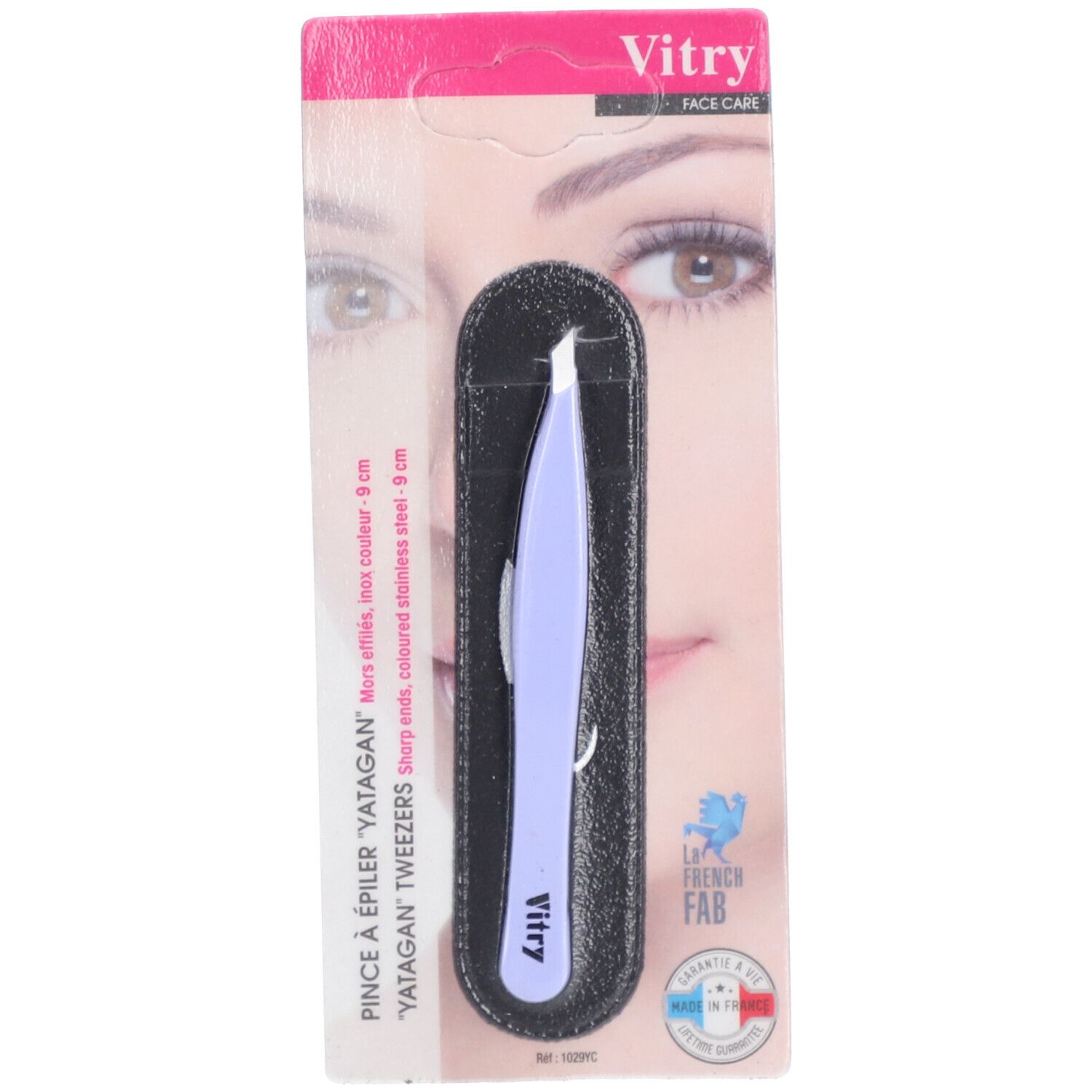 Vitry Face Care Epileerpincet Spitse Punt 1 St Pinzette