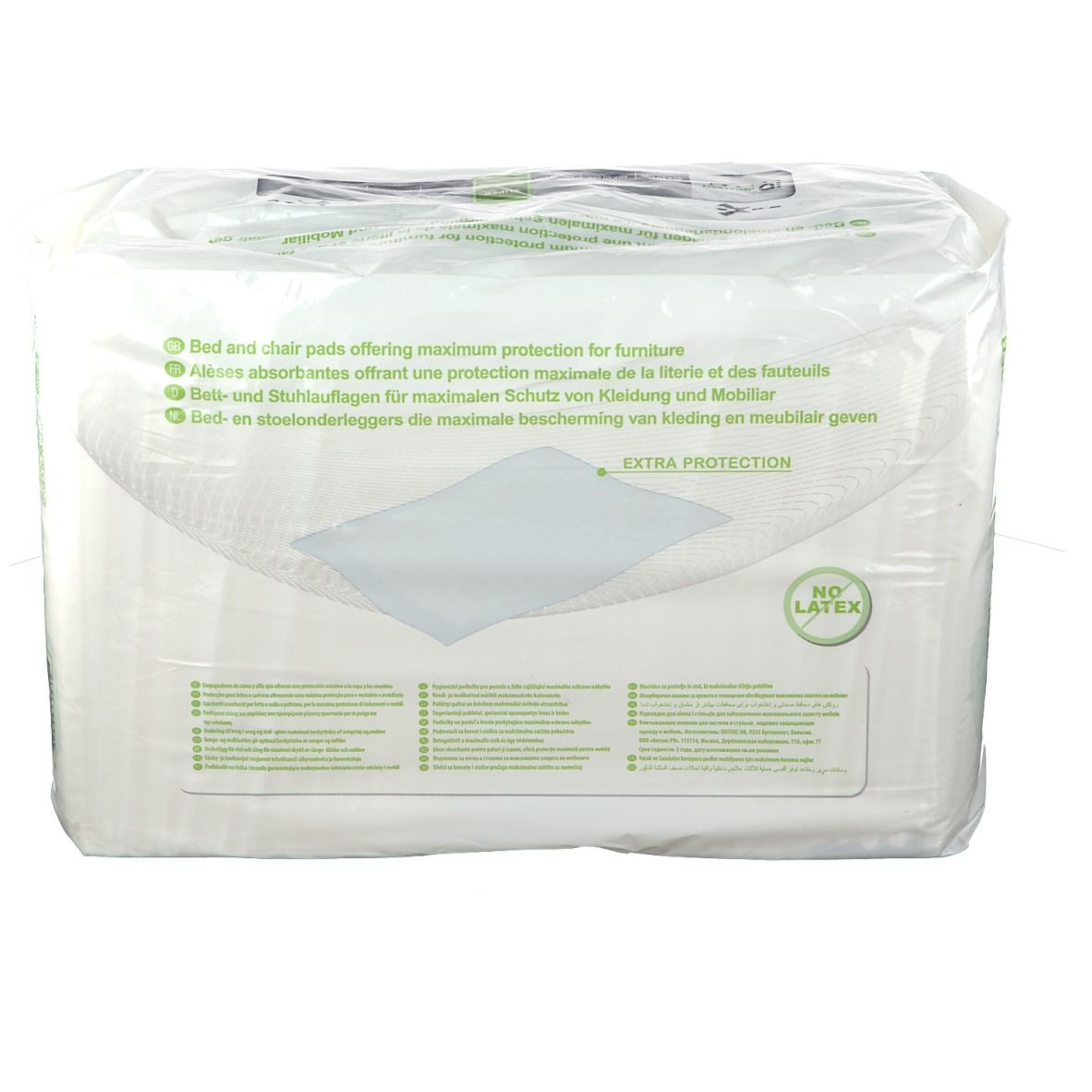 iD Expert Protect Super, 40x60 cm, emballage plastique. Texte sur l'emballage. Sans latex.