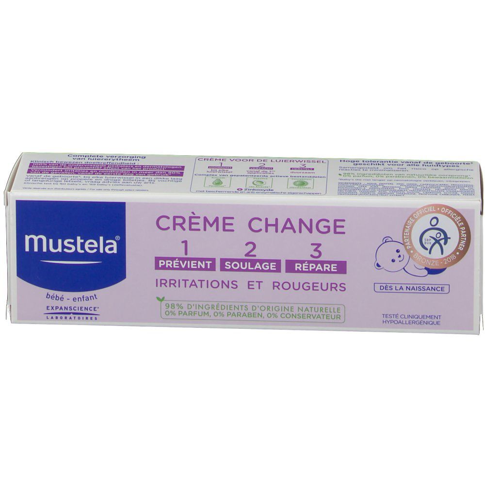 mustela® bébé Wickelcreme 1-2-3