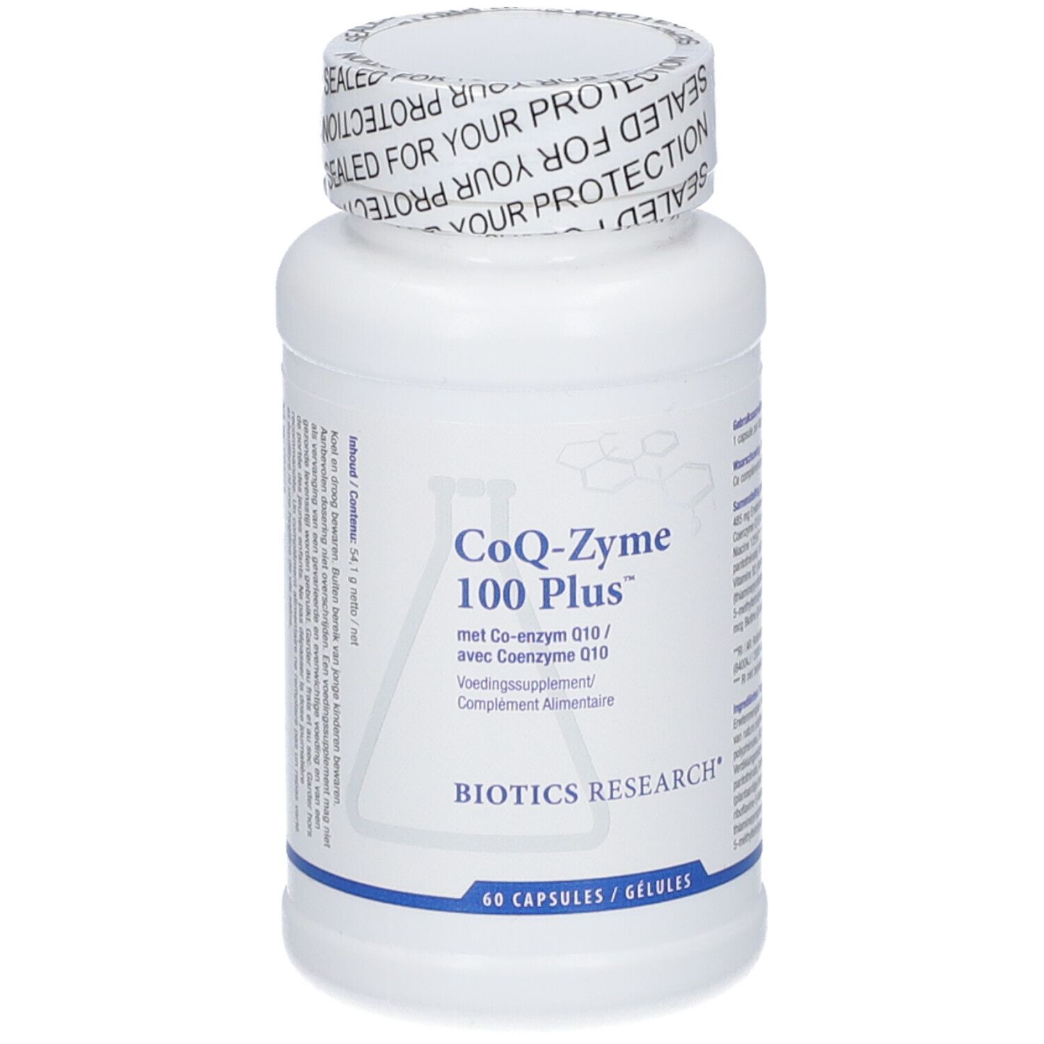 Biotics Research® CoQ-Zyme 100 Plus™ 60 Capsules