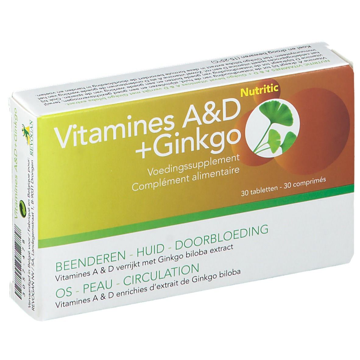 Nutritic Vitamines A&D Ginkgo