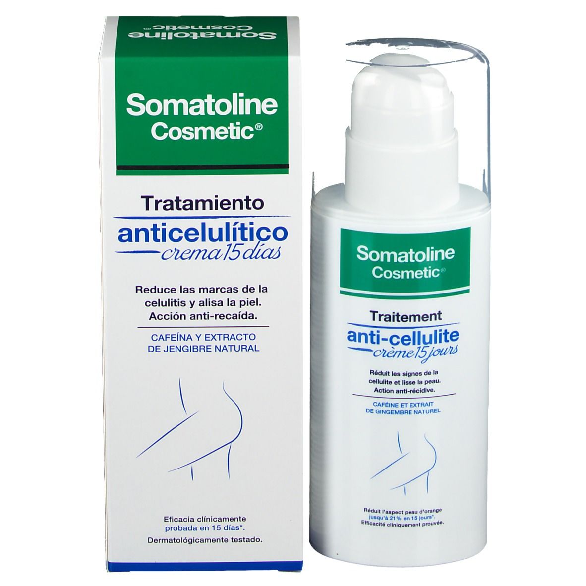 Somatoline Cosmetic® Anti-Cellulite ausgeprägte Cellulite 15 Tage