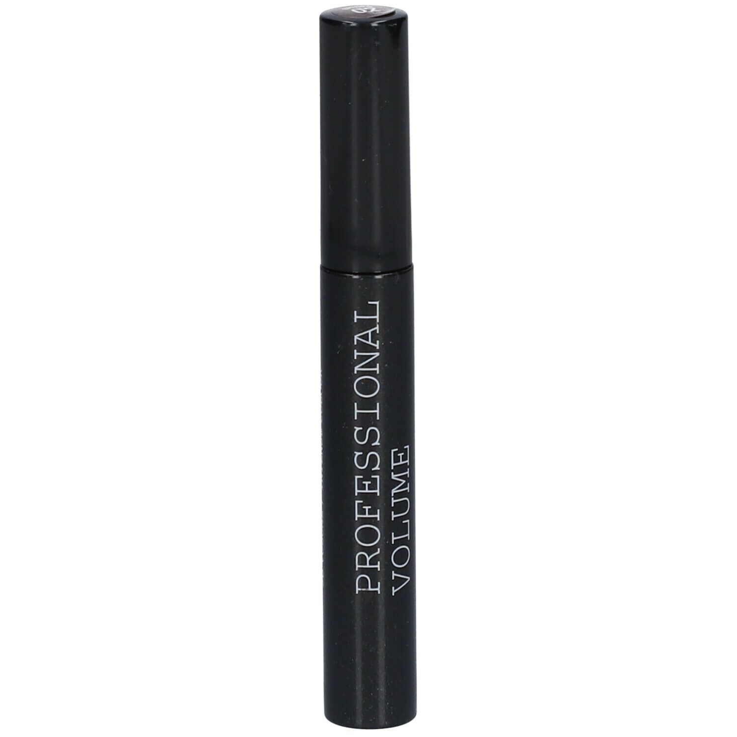 Brosse de mascara noire avec l'inscription "PROFESSIONAL VOLUME".