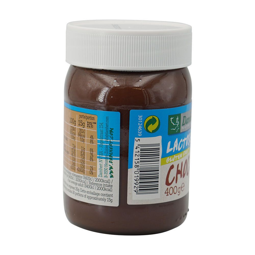 Damhert Chocopasta Lactosevrij 400 g Paste