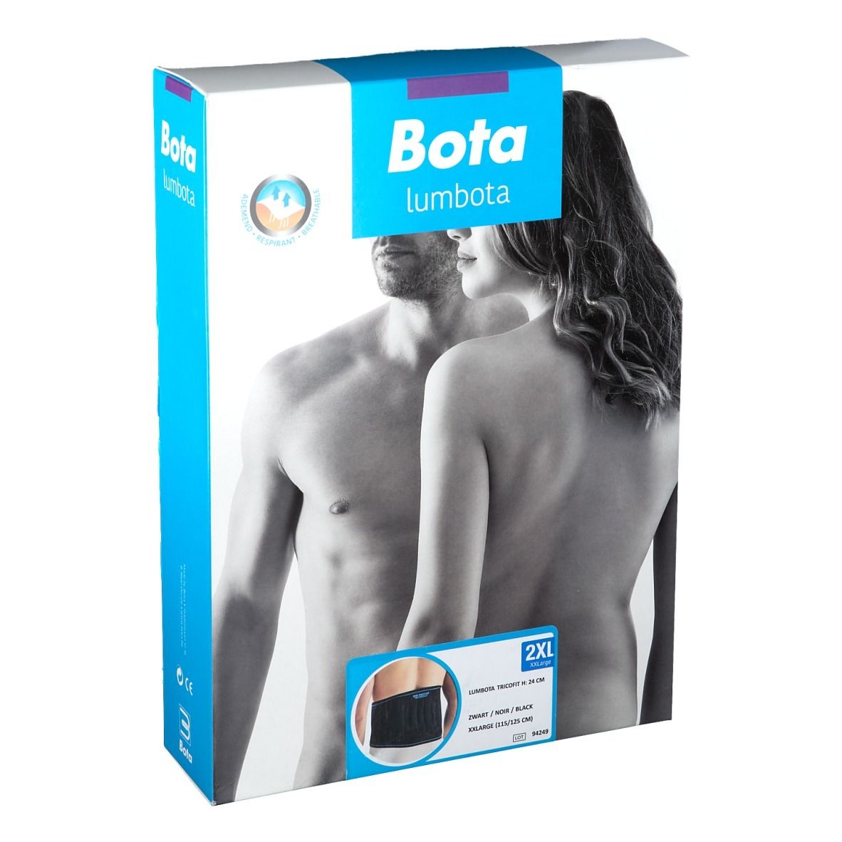 Bota+Lumbota+Tricofit+Noir+H:+24+cm+Taille+XXL