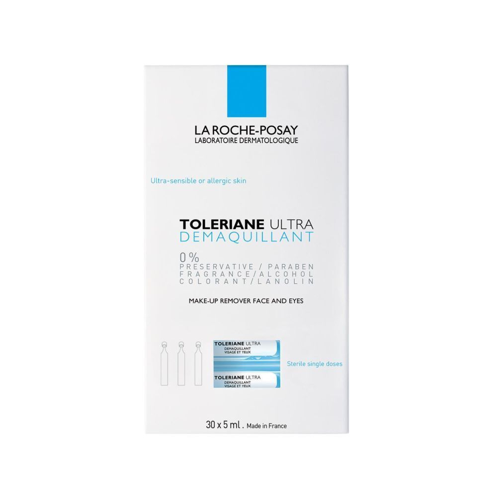 Ampoule individuelle La Roche-Posay Toleriane Ultra Démaquillant.