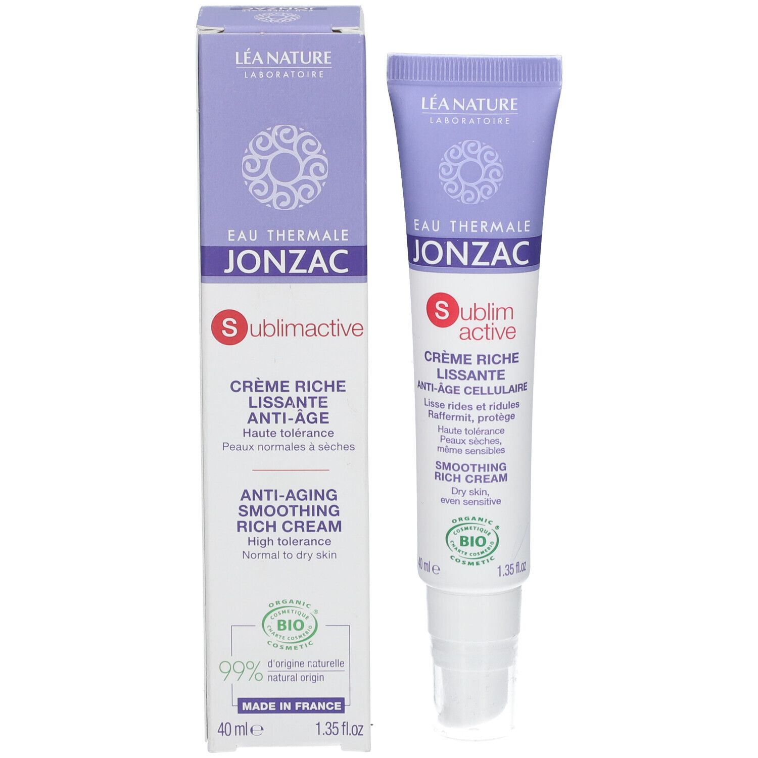 Jonzac Sublimactive Bio-Creme