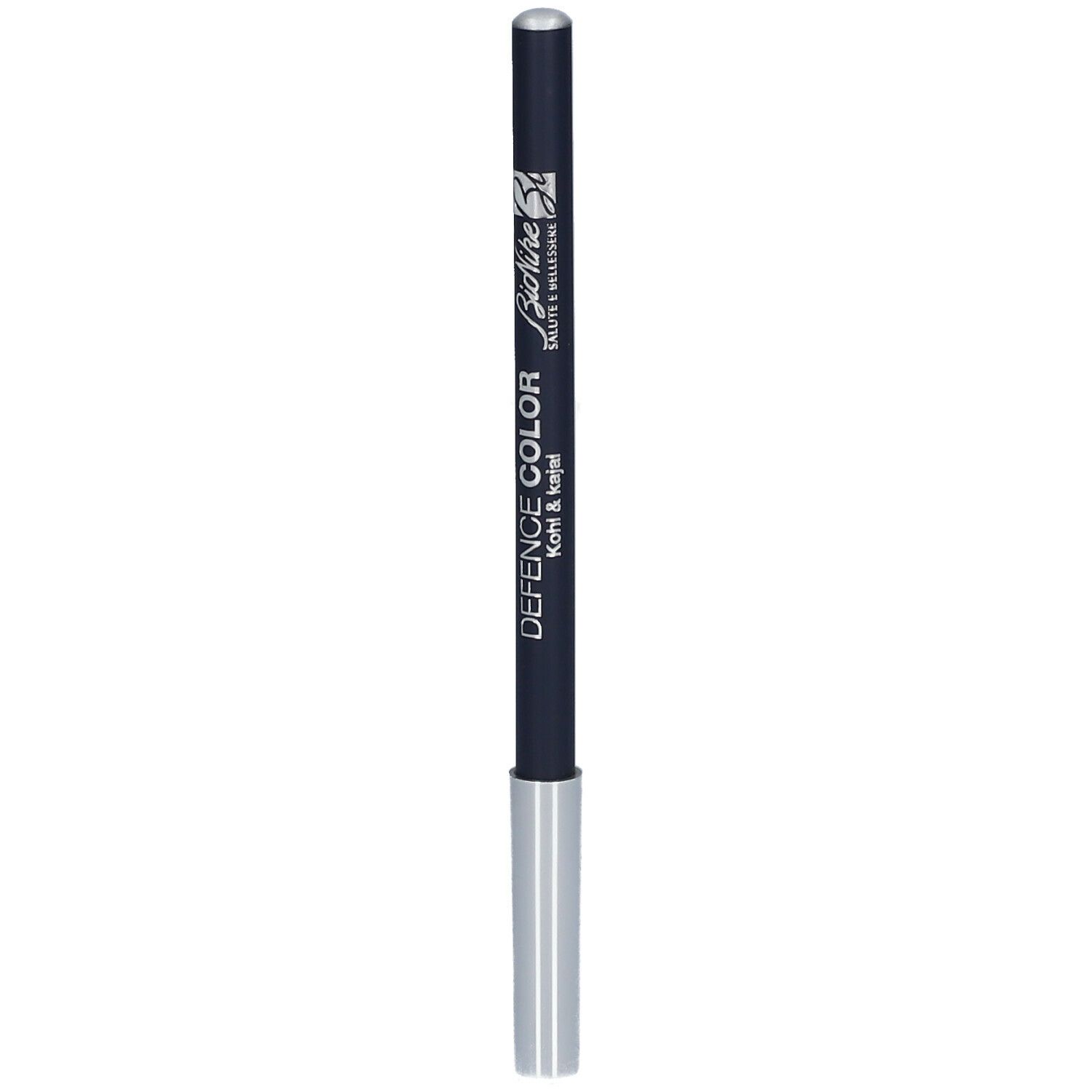 Marineblauer Kajalstift mit silberner Spitze. Marke BioNike DEFENCE COLOR.