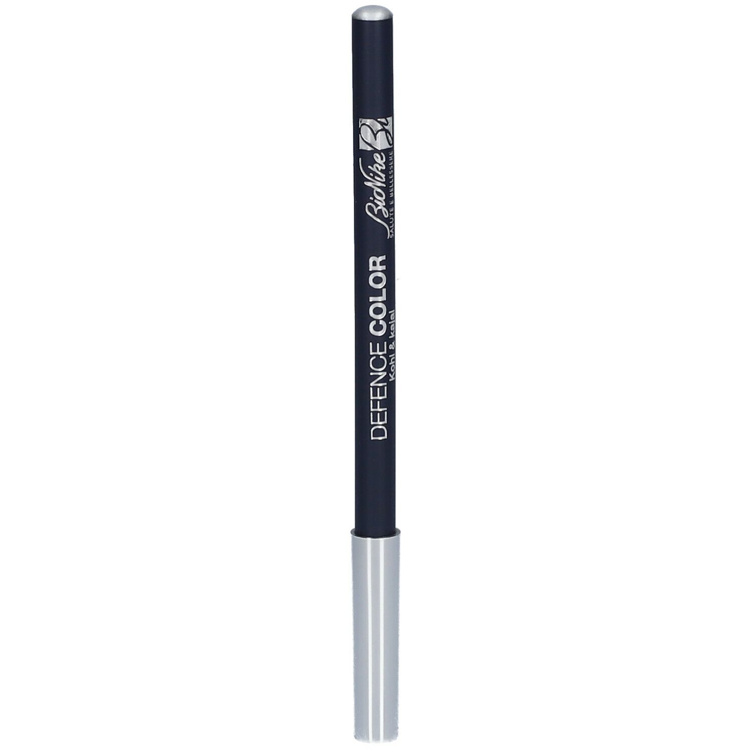 Marineblauer Kajalstift mit silberner Spitze. Marke BioNike DEFENCE COLOR.