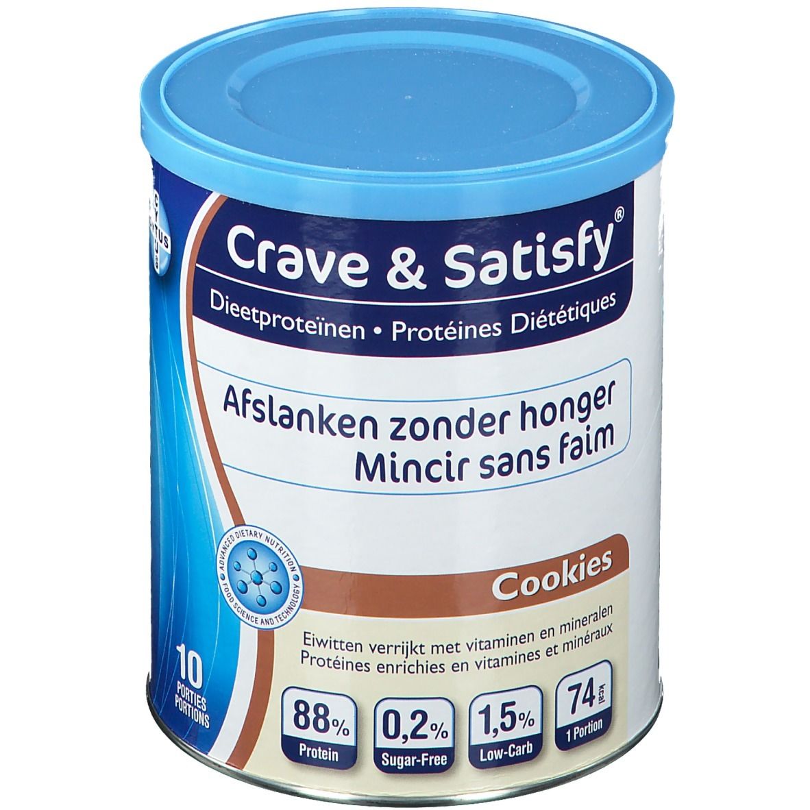 Crave & Satisfy® Protéines Diététiques Cookies