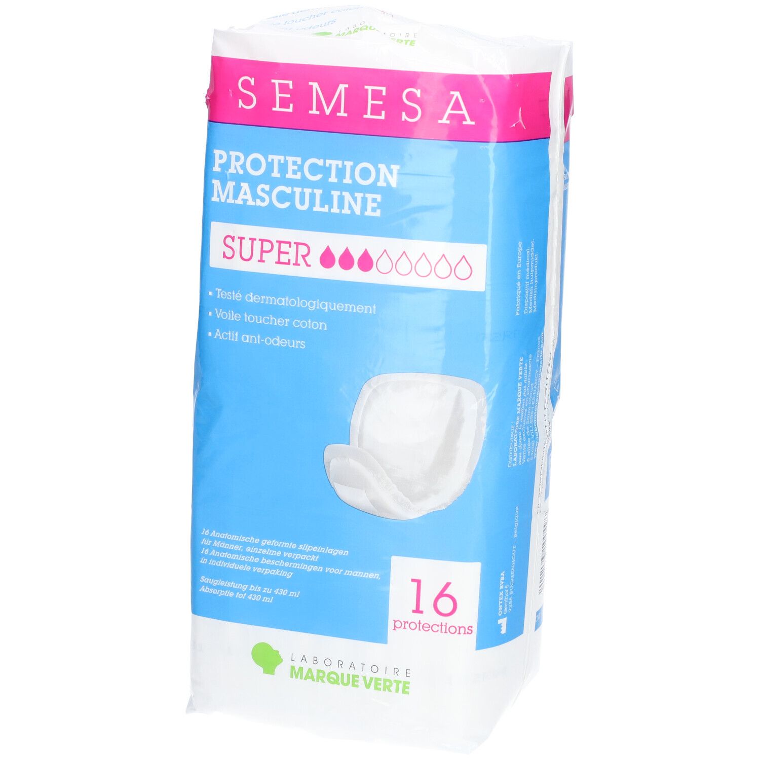 Marque Verte Semesa Protections pour Hommes Super