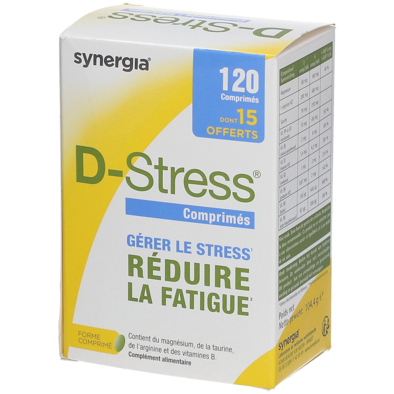 Apotex D-Stress® Anti-fatigue