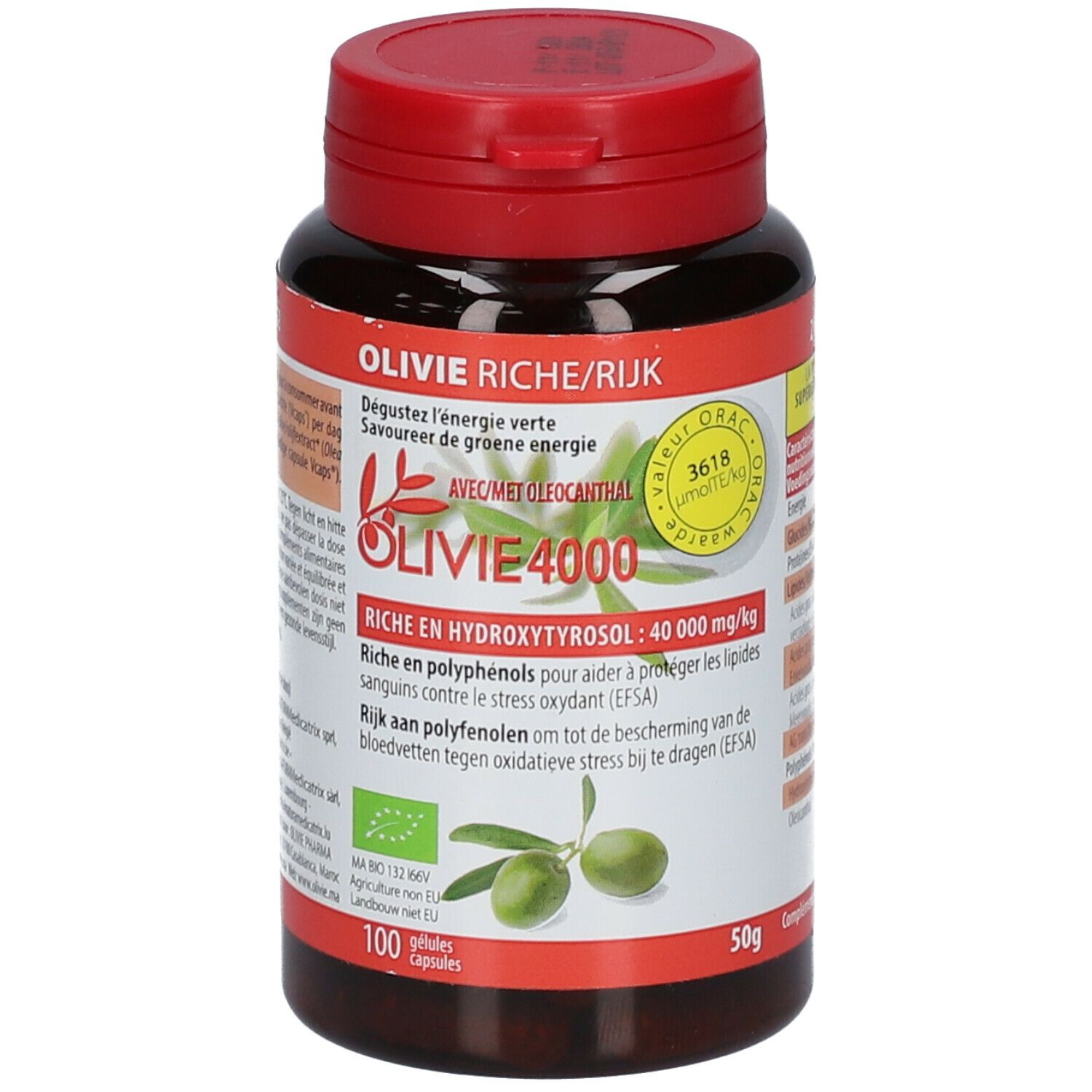 Natura Medicatrix Olivie Rijk 500 mg