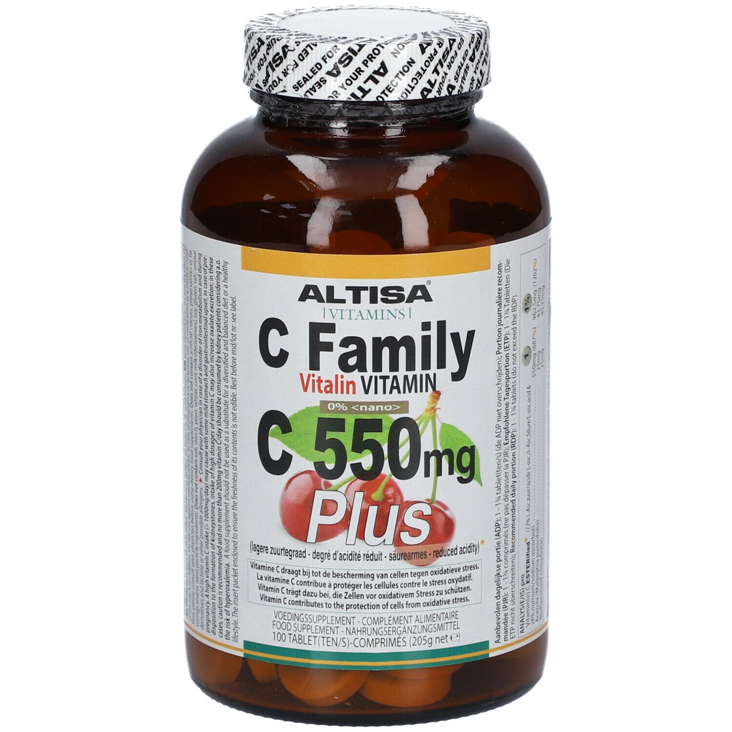 Altisa® C Family Vitalin 550 mg Plus Vitamine C