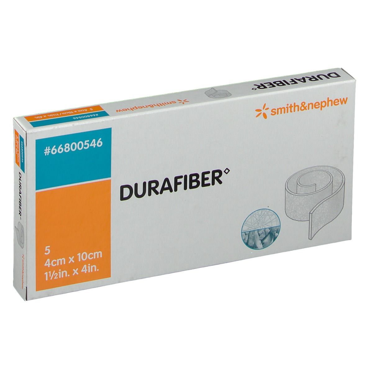Durafiber Verband 4x10cm 5 St