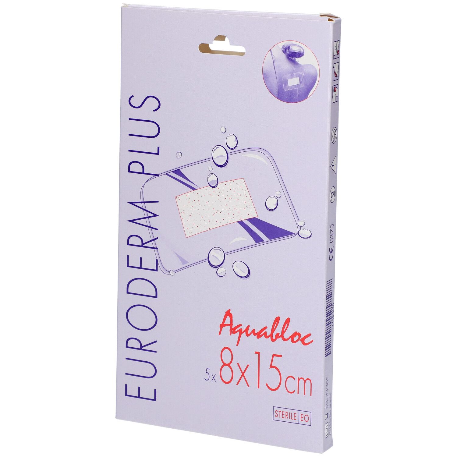 Euroderm Plus Aquabloc 8 x 15 cm