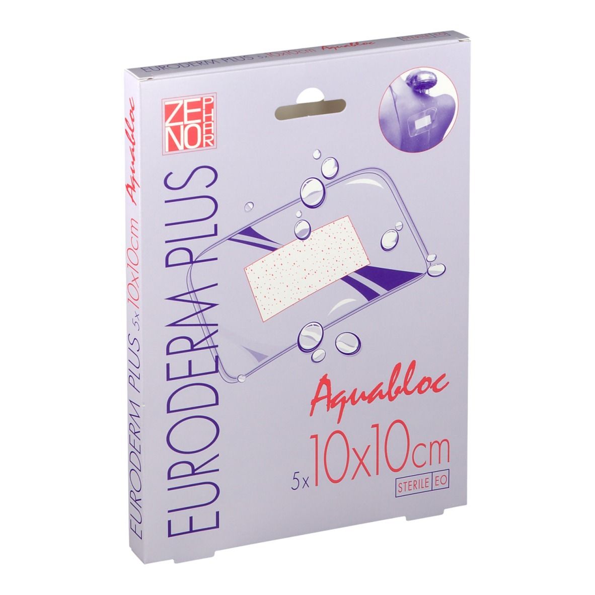 Euroderm Plus Aquabloc 10 x 10 cm