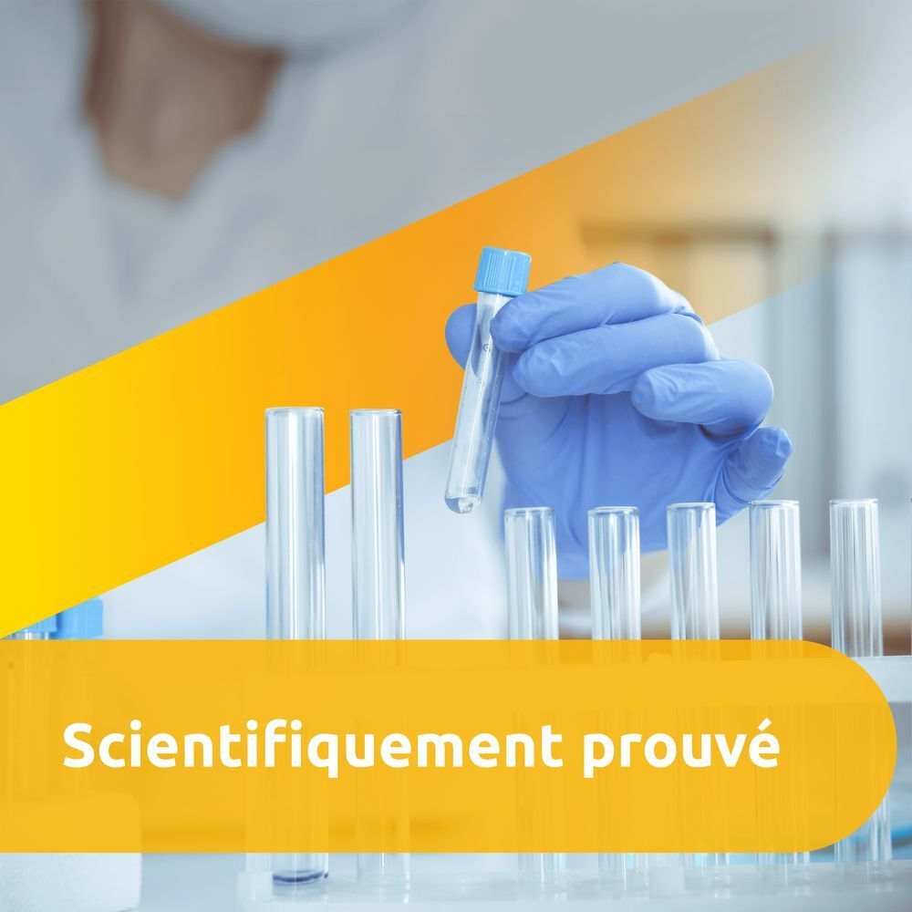 Boîte jaune "Supradyn Vital 50+". Contient 30 comprimés effervescents.