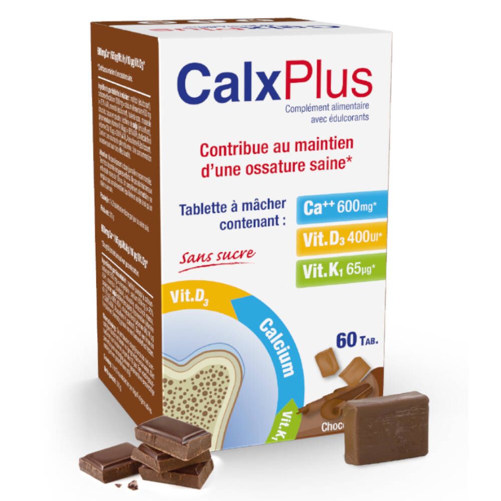 CalxPlus Bonbon Chocolat Sans Sucre